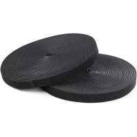 StarTech Hook and Loop Tape 100 ft Roll -Black